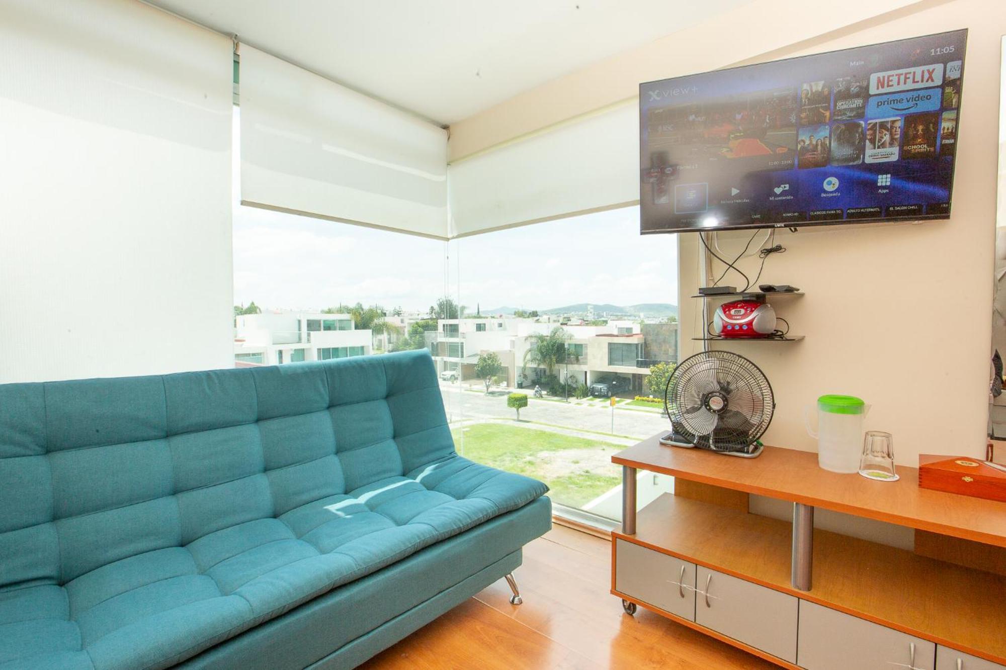 Habitacion Matrimonial Con Cama Y Sofa Para Cuatro Personas Tlaxcalancingo Экстерьер фото