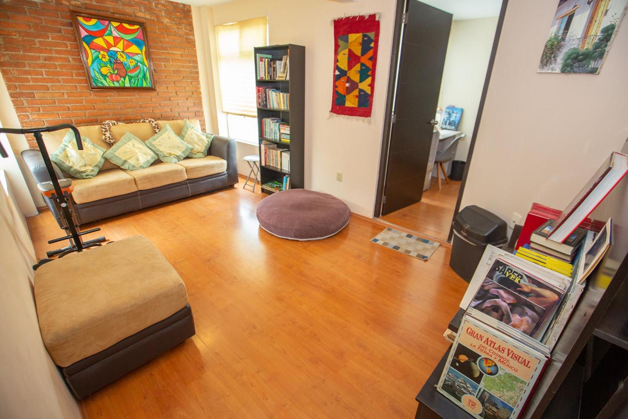 Habitacion Matrimonial Con Cama Y Sofa Para Cuatro Personas Tlaxcalancingo Экстерьер фото